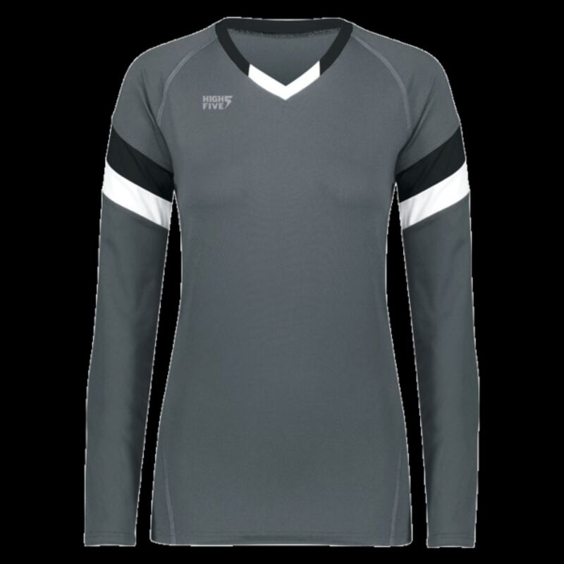 Girls TruHit Tri-Color Long Sleeve Jersey Thumbnail