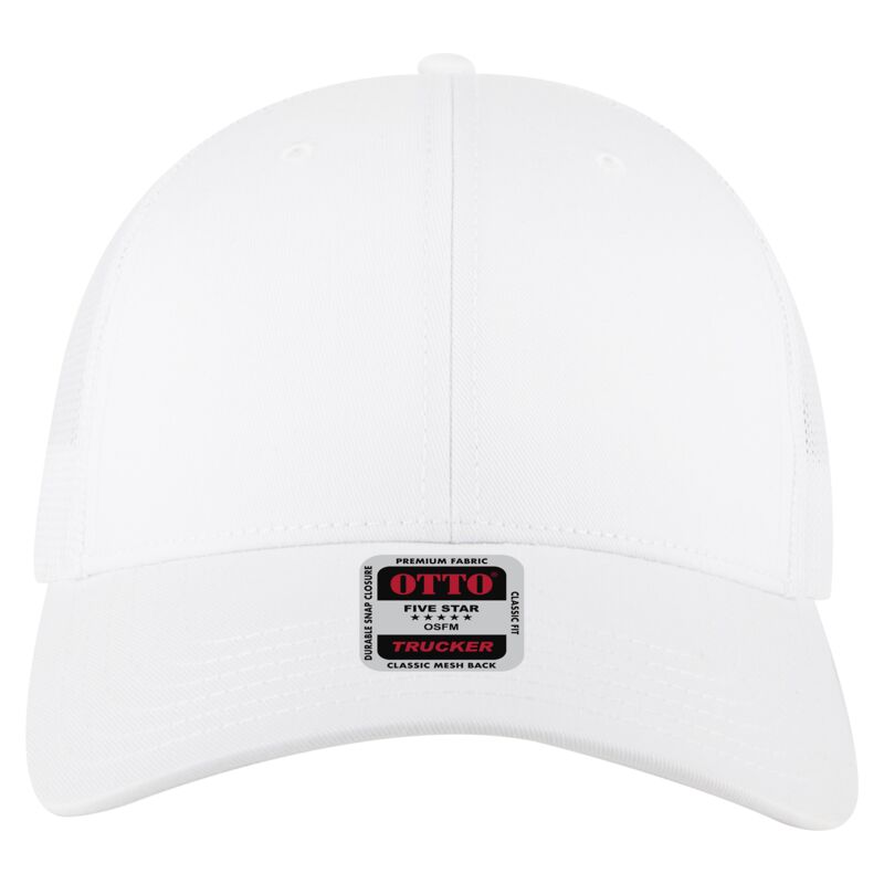 OTTO CAP® 6 Panel Low Profile Mesh Back Trucker Hat Thumbnail