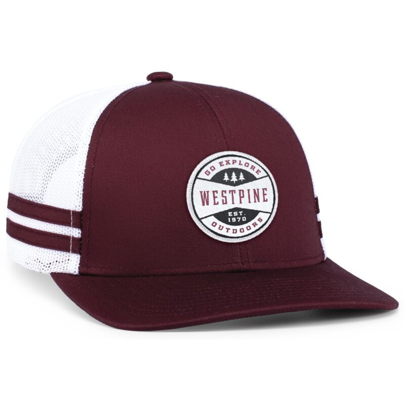 Low-Profile Stripe Trucker Cap Thumbnail