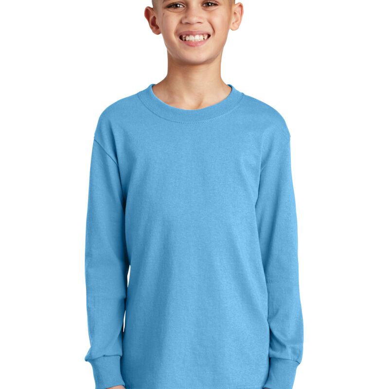 Youth Long Sleeve Core Cotton Tee Thumbnail
