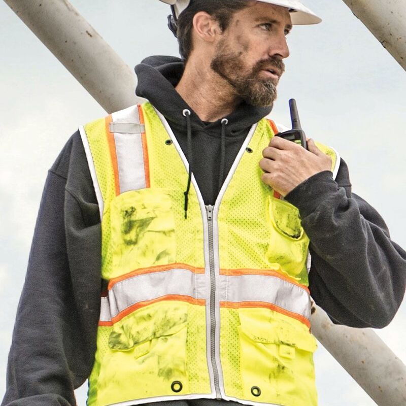 Unisex Premium Brilliant Series® Heavy-Duty Class 2 Vest Thumbnail