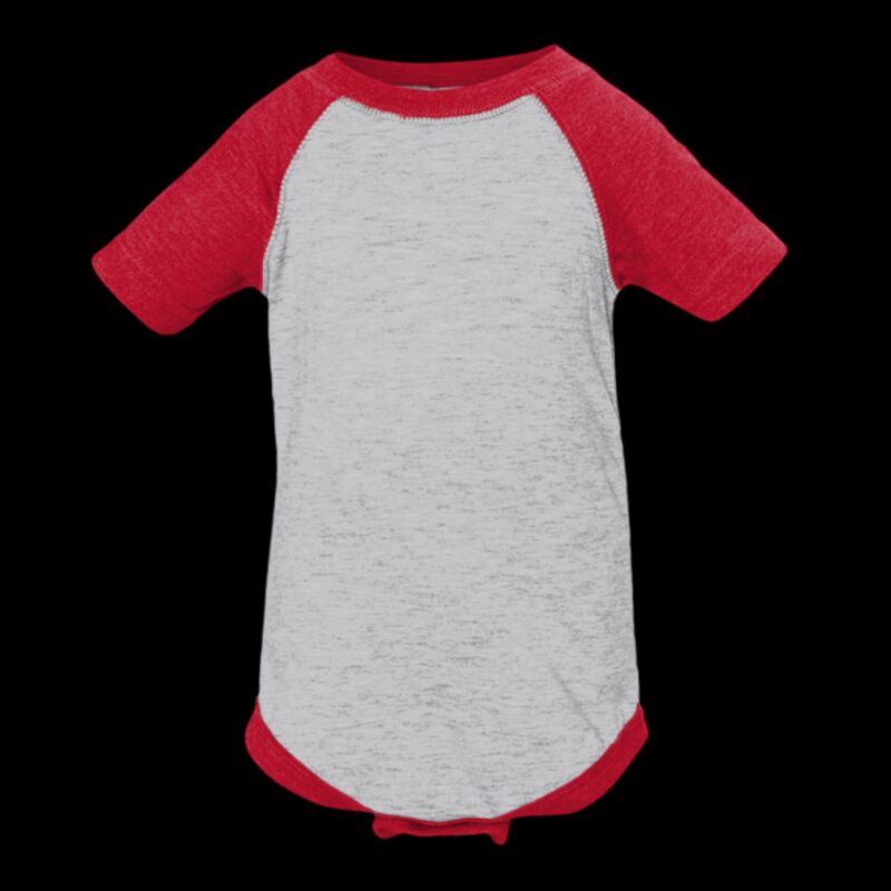 Infant Baseball Fine Jersey Bodysuit Thumbnail