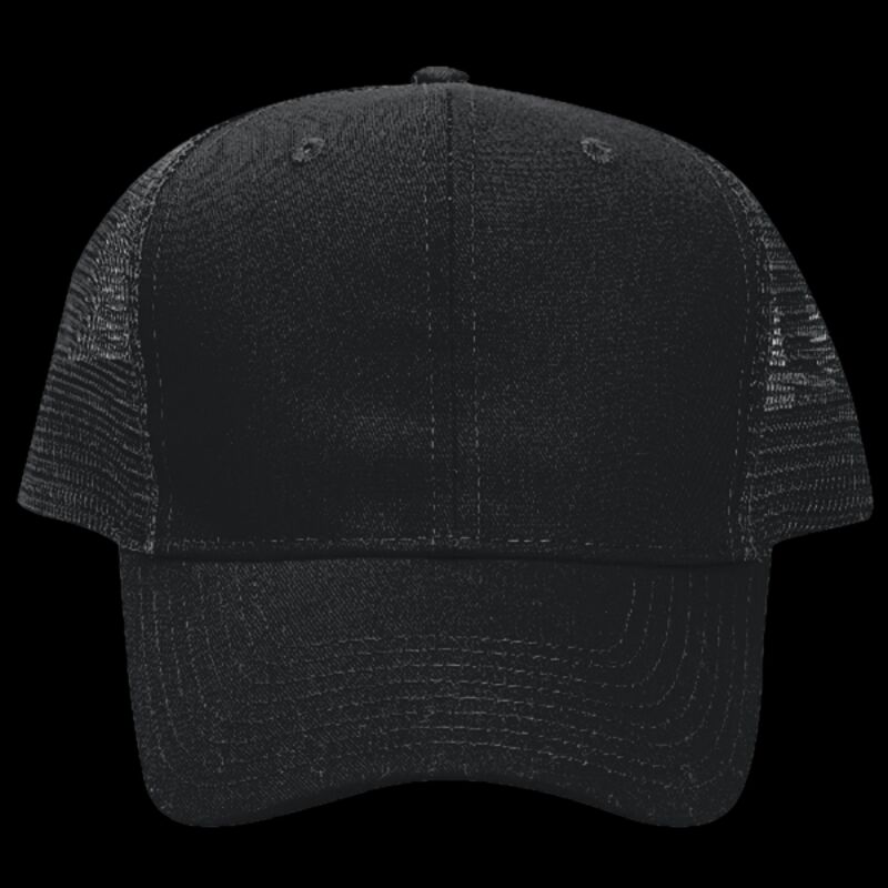OTTO CAP® 6 Panel Mid Profile Mesh Back Trucker Hat Thumbnail