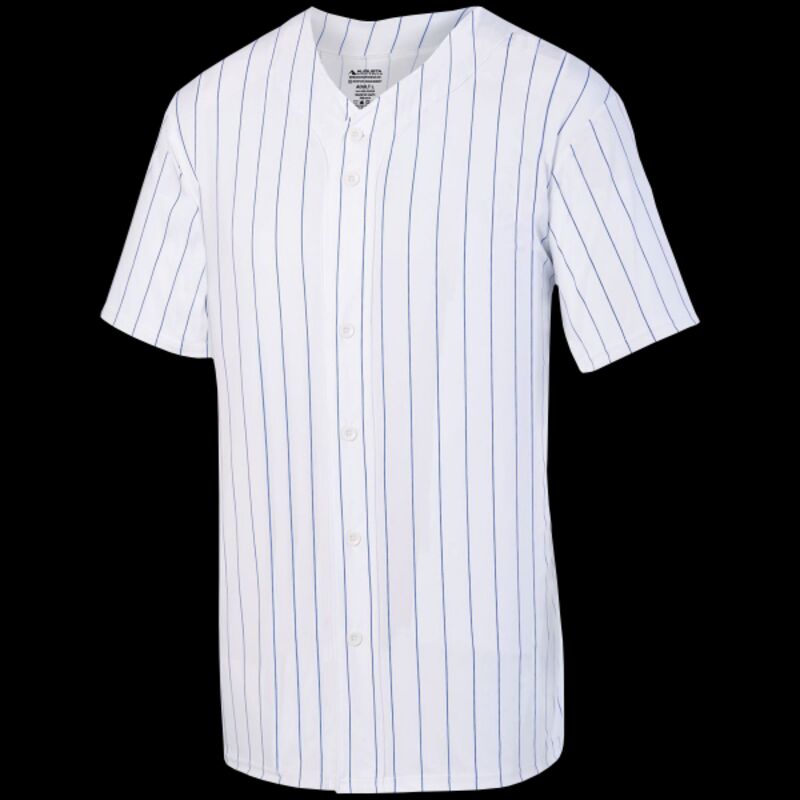Youth Pinstripe Full-Button Jersey Thumbnail
