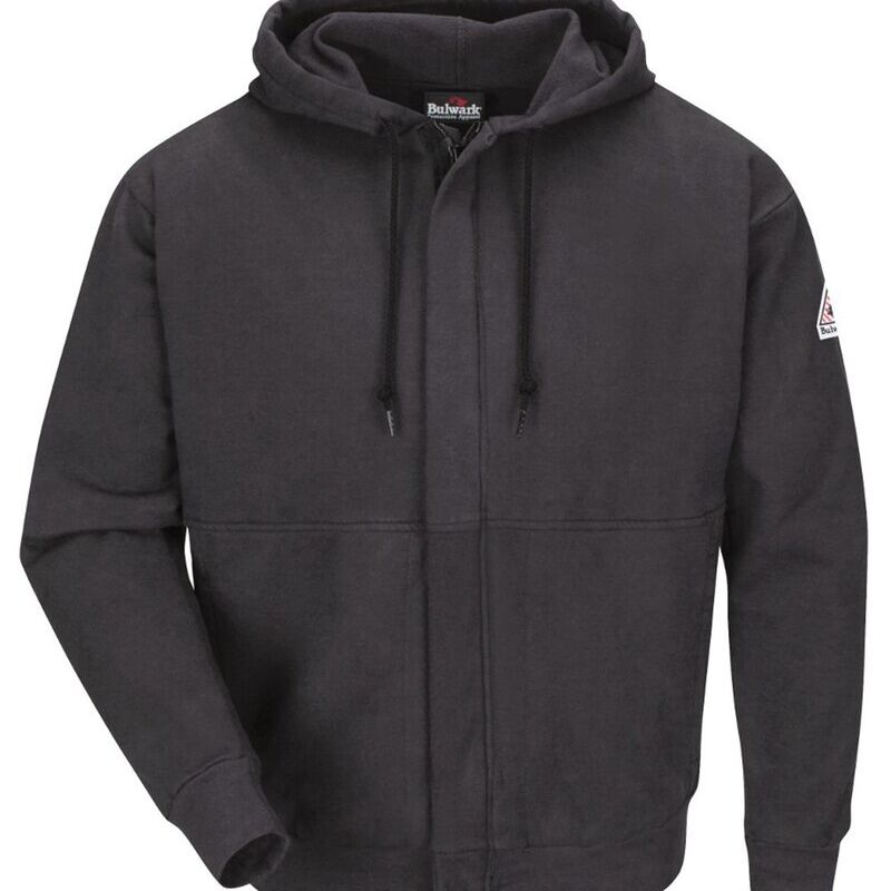 Men's Tall Zip-Front Hooded Sweatshirt Thumbnail