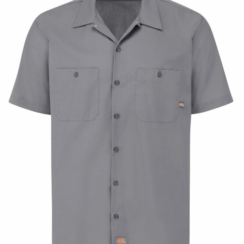 Men's Industrial Short Sleeve Work Shirt Thumbnail